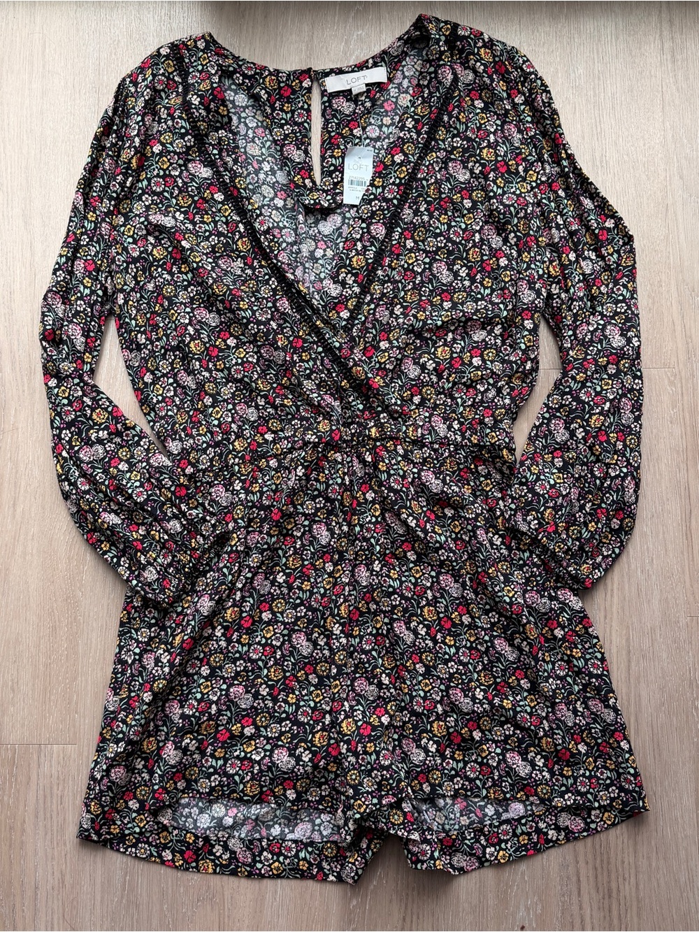 NWT Loft floral romper